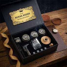 Berlin Viski Tütsüleme Seti Özel Hediye Kutusu - 3