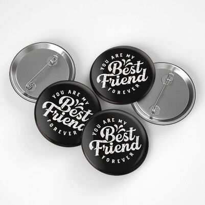  - Best Friend Buton Rozet