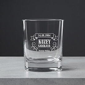 Beylere Hediye Viski Bardağı