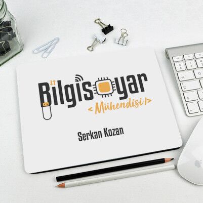  - Bilgisayar Mühendislerine İsme Özel Mousepad