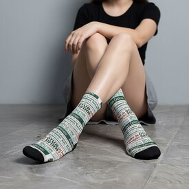  - Bilindik Öğretmen Sözleri Kişiye Özel Çorap