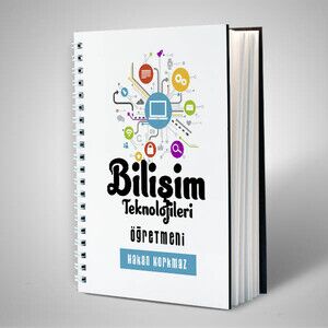  - Bilişim Teknolojileri Öğretmenine Hediye Defter