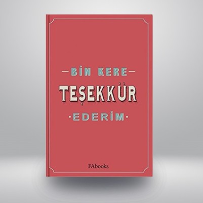  - Bin Kere Teşekkür Ederim Kitabı