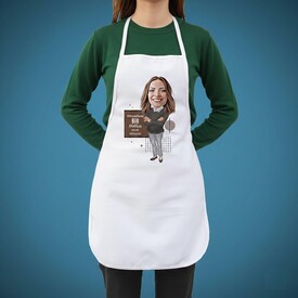  - Bir Güzel Kolay Yetişmiyor Karikatürlü Mutfak Önlüğü