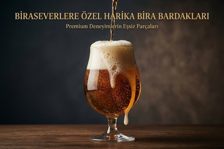 Biraseverlere Özel Harika Bira Bardakları