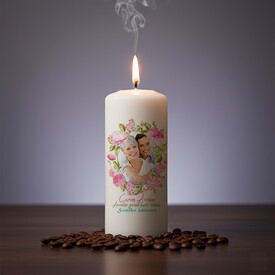  - Biricik Annem Fotoğraflı Mum