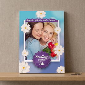  - Biricik Annem Kanvas Tablo