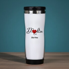  - Biricik Doktorum İsimli Termos Bardak
