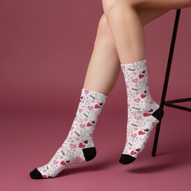 Biricik Sevgilim İsme Özel Çorap - Thumbnail