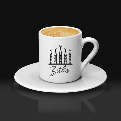  - Bitlis Temalı Kahve Fincanı