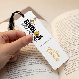  - Biyoloji Öğretmenleri için Hediyelik Kitap Ayracı