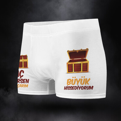 Büyük Hissediyorum Erkek Boxer - Thumbnail