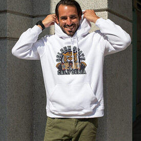 California Tasarımlı Kapşonlu Sweatshirt - Thumbnail