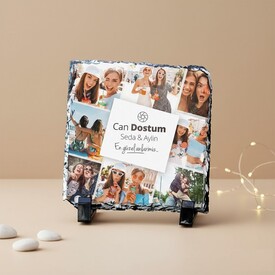  - Can Dostum Fotoğraflı Dekoratif Taş