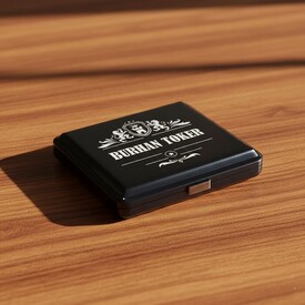  - Can Dostum İsimli Metal Siyah Sigaralık