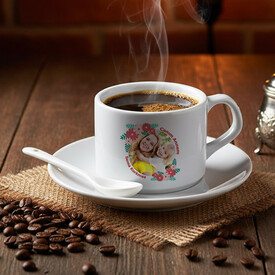  - Canım Annem Fotoğraflı Nescafe Fincanı