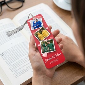  - Canım Aşkım 3 Fotoğraflı Kitap Okuma Ayracı