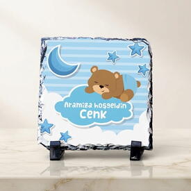  - Canım Oğlum Hoş Geldin Dekoratif Taş