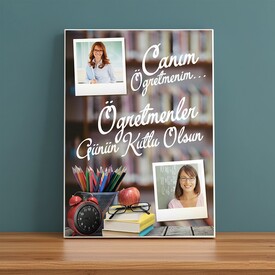  - Canım Öğretmenim Kanvas Tablo
