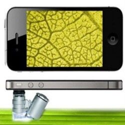  - Cep Telefonları için Mini Mikroskop - 60x Zoom