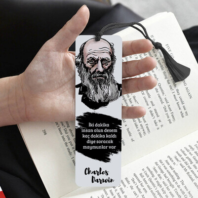 Charles Darwin Kitap Ayracı - Thumbnail