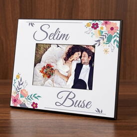  - Çiftler İçin İsim Yazılı Resim Çerçevesi