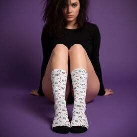  - Çiftlere Özel İsimli Romantik Sevgili Çorabı