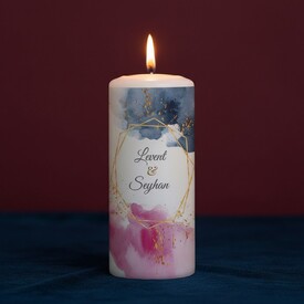  - Çiftlere Özel Zarif İsimli Mum