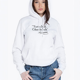  - Cihanda Sulh Tasarımlı Kapşonlu Kadın Sweatshirt