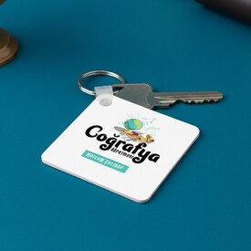  - Coğrafya Öğretmeni Temalı Anahtarlık