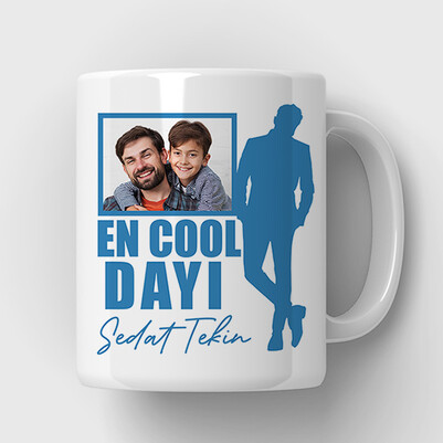 Cool Dayım Fotoğraflı Kupa Bardak - Thumbnail