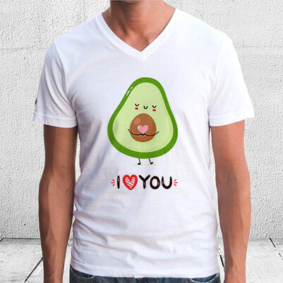 Cute Pear Tasarım Tişört - Thumbnail