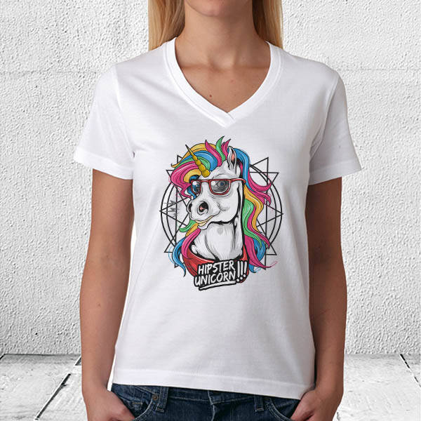 Cute Unicorn Tasarım Tişört