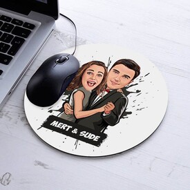  - Dans Eden Çiftler Karikatürlü Mousepad