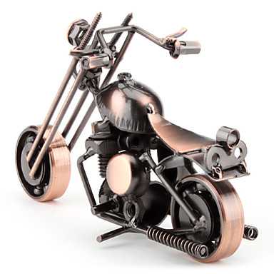 Dekoratif Metal Motosiklet Biblo