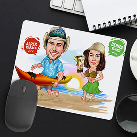 Deniz Kum ve Sen Mousepad - Thumbnail