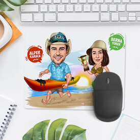 Deniz Kum ve Sen Mousepad - Thumbnail