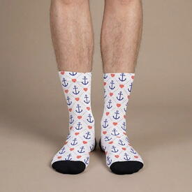  - Denizci Çapası Tasarım Çorap
