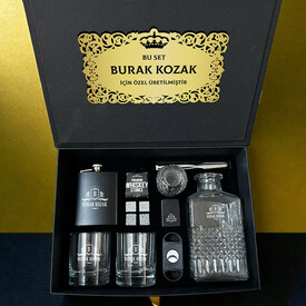 Diamond Crown Premium Viski Hediye Kutusu - Thumbnail
