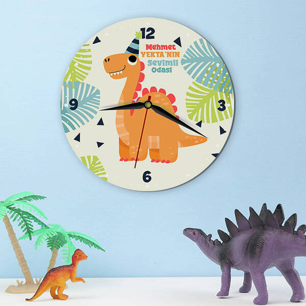 Dinozor Arkadaşım Çocuk Duvar Saati