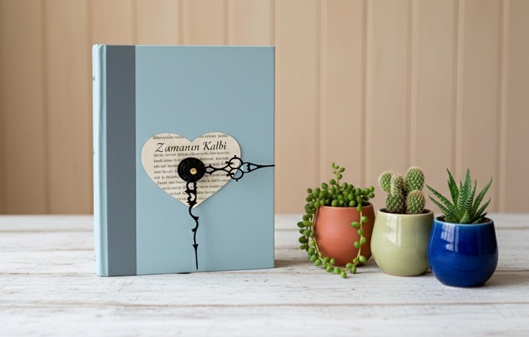 DIY Romantik Kitap Saat