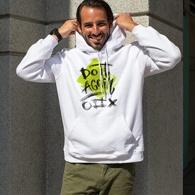  - Do it Again Tasarımlı Kapşonlu Sweatshirt