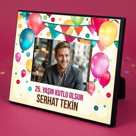  - Doğum Gününe Özel HDF Resim Çerçevesi