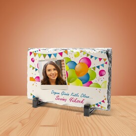  - Doğum Günün Kutlu Olsun Taş Baskı