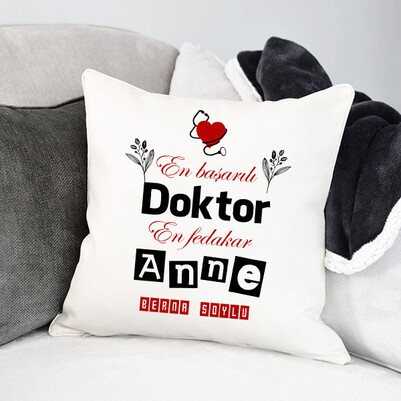  - Doktor Annelere Hediye Yastık