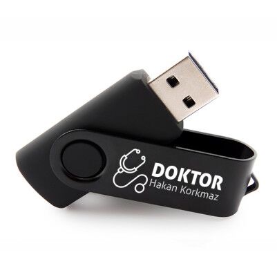  - Doktora Hediye Siyah USB Bellek