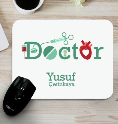  - Doktorlara İsme Özel Mousepad