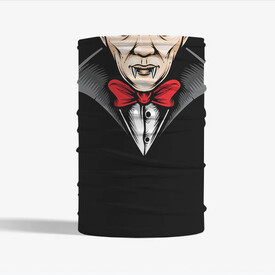 Dracula Vampir Tasarımlı Boyunluk Maske Bandana - Thumbnail