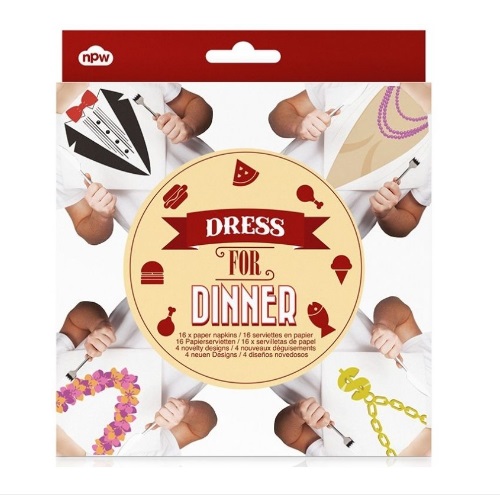 Dress for Dinner – Eğlenceli Parti Peçeteleri