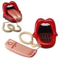 Dudak ve Dil Şeklinde Telefon - Thumbnail